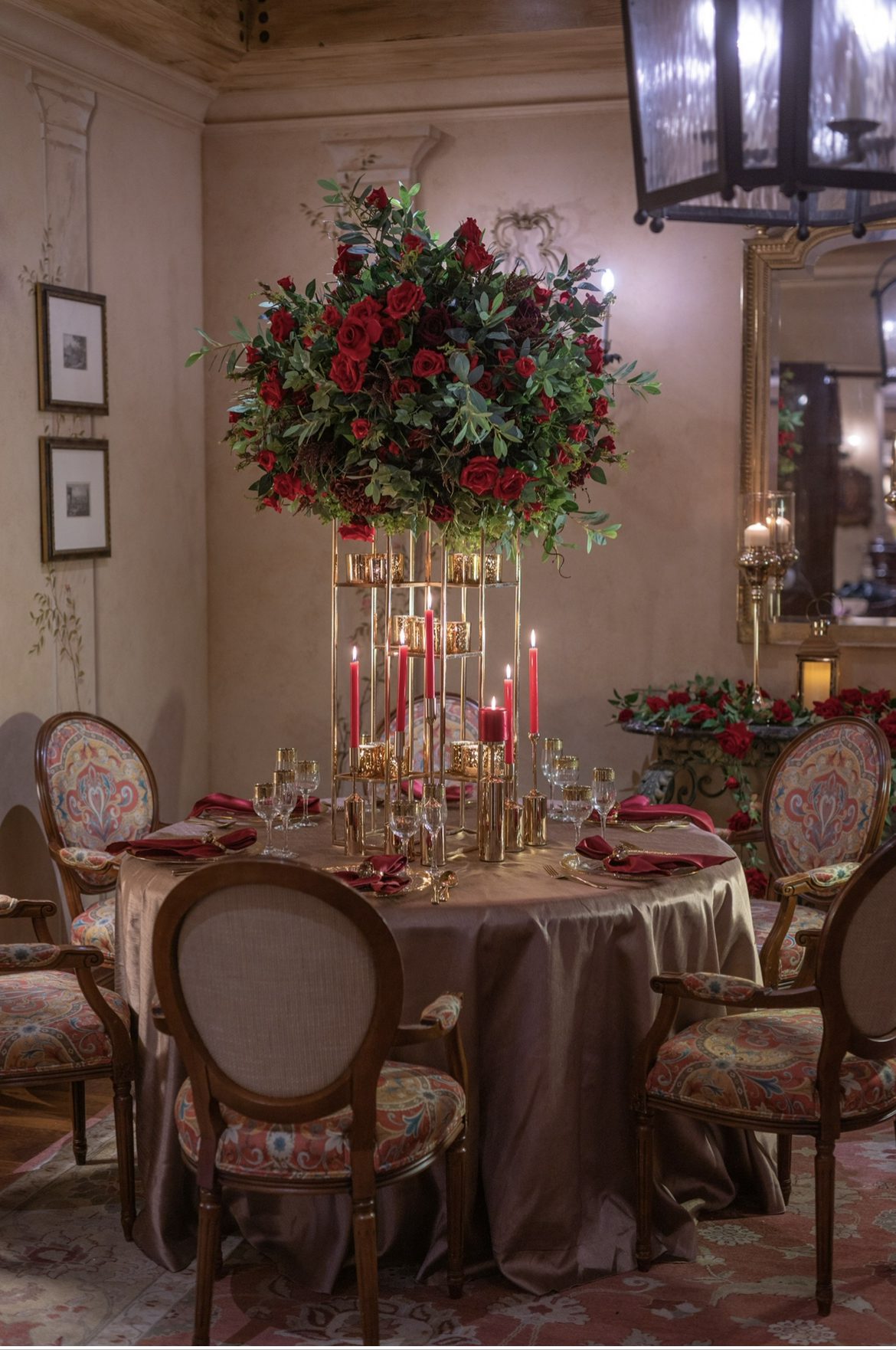 wedding decorations rental displays